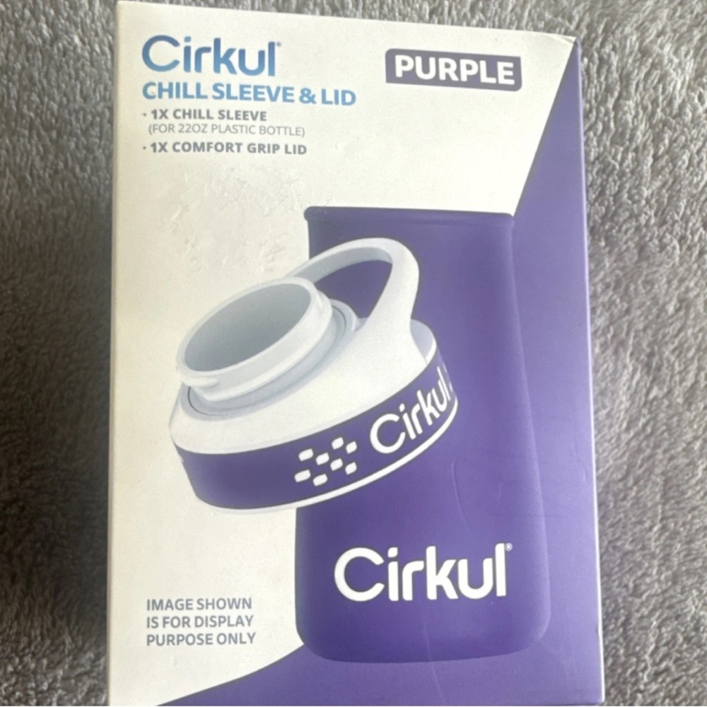 Cirkul Purple Chill Sleeve & Comfort Lid
